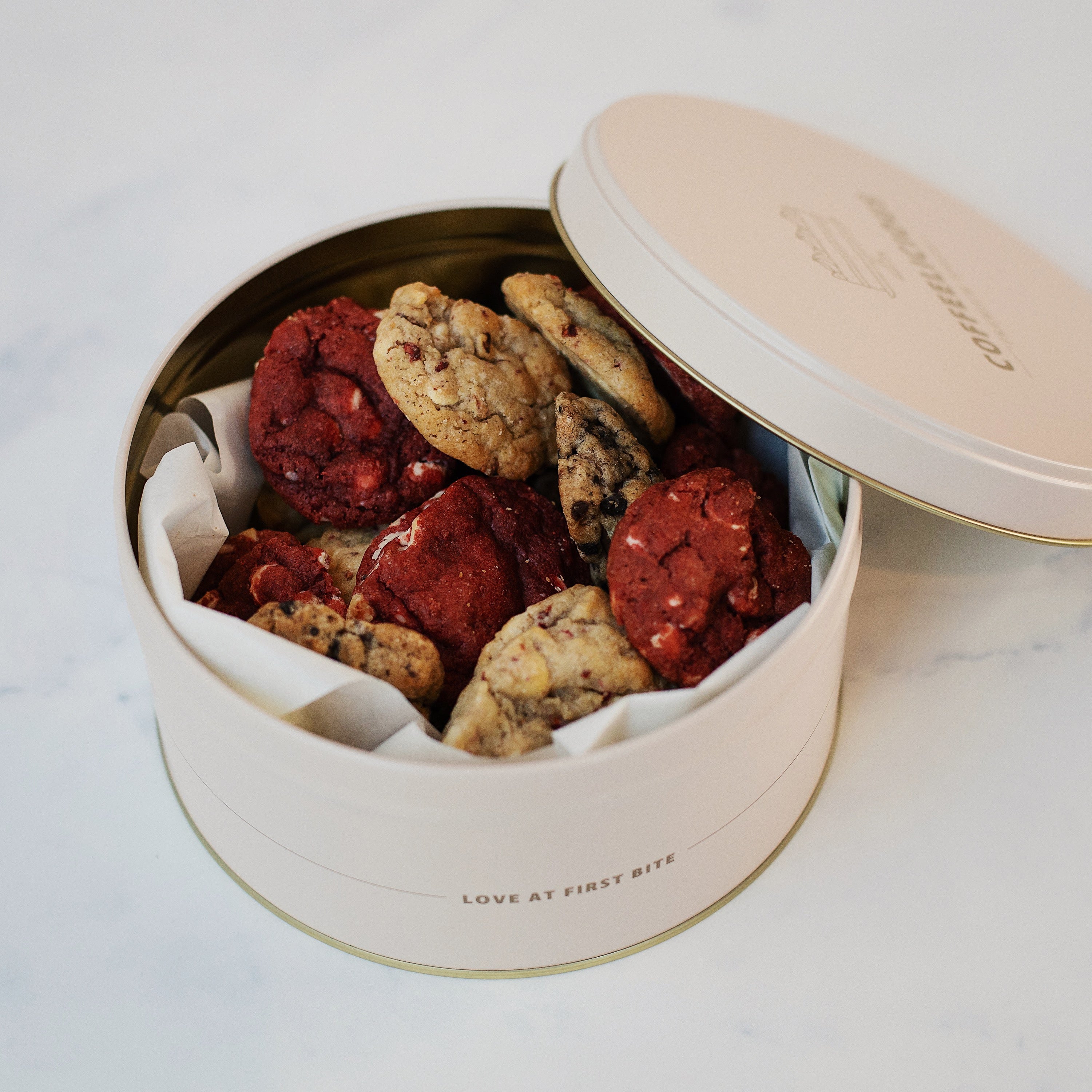 Gevulde Koekblik Mini Cookies